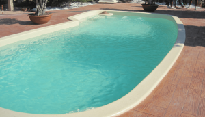 modelo de piscina Oasis de Freedom Pools Center